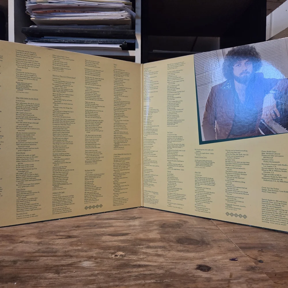 Keith Green "No Compromise" vintage vinyl 1979 - Picture 3 of 4